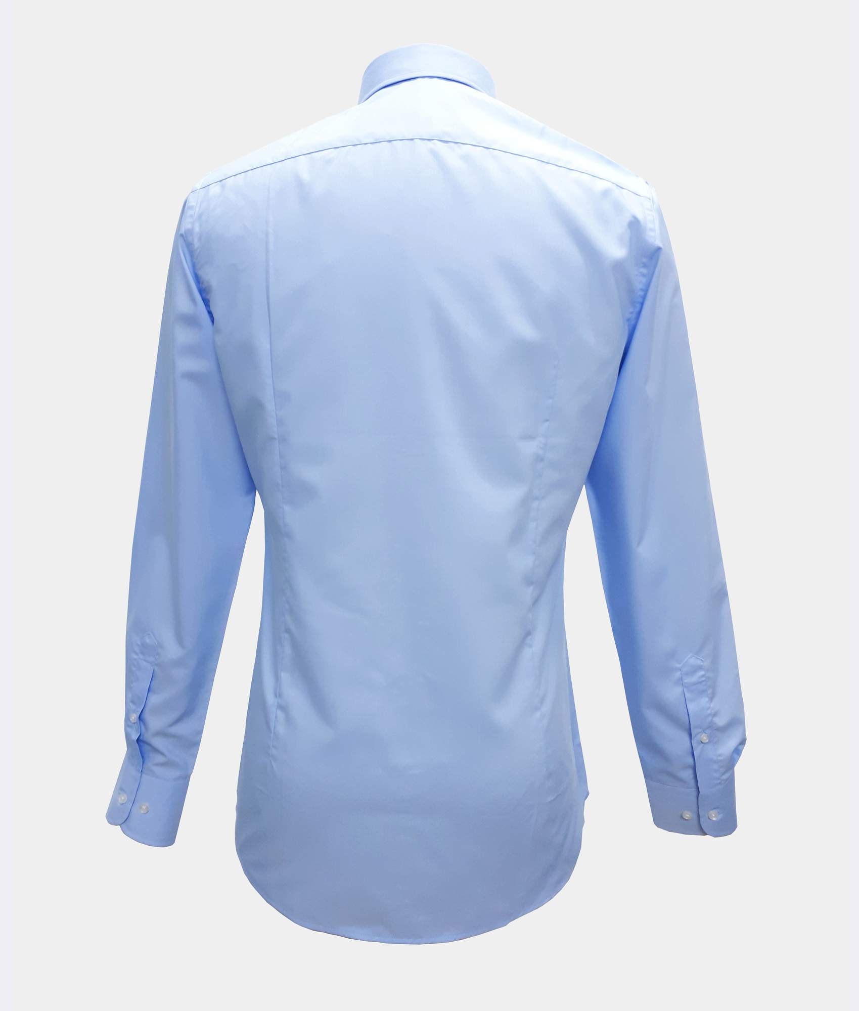 Slim-Fit Shirt Tuxedo Blue Sky