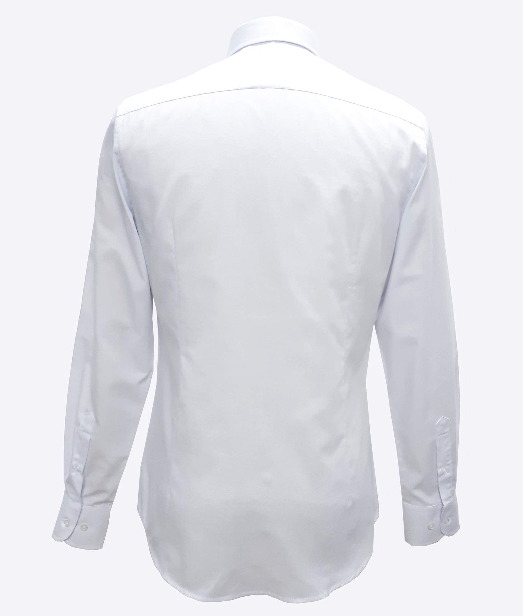 Slim-Fit Shirt Tuxedo White