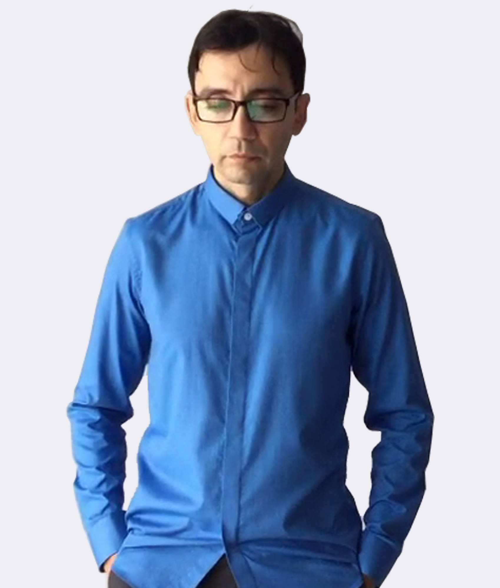 Slim Fit Blue Sky Executive Shirt