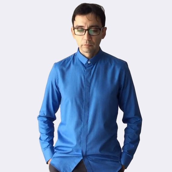 Slim Fit Blue Sky Executive Shirt